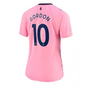 Everton Anthony Gordon #10 kläder Kvinnor 2022-23 Bortatröja Kortärmad